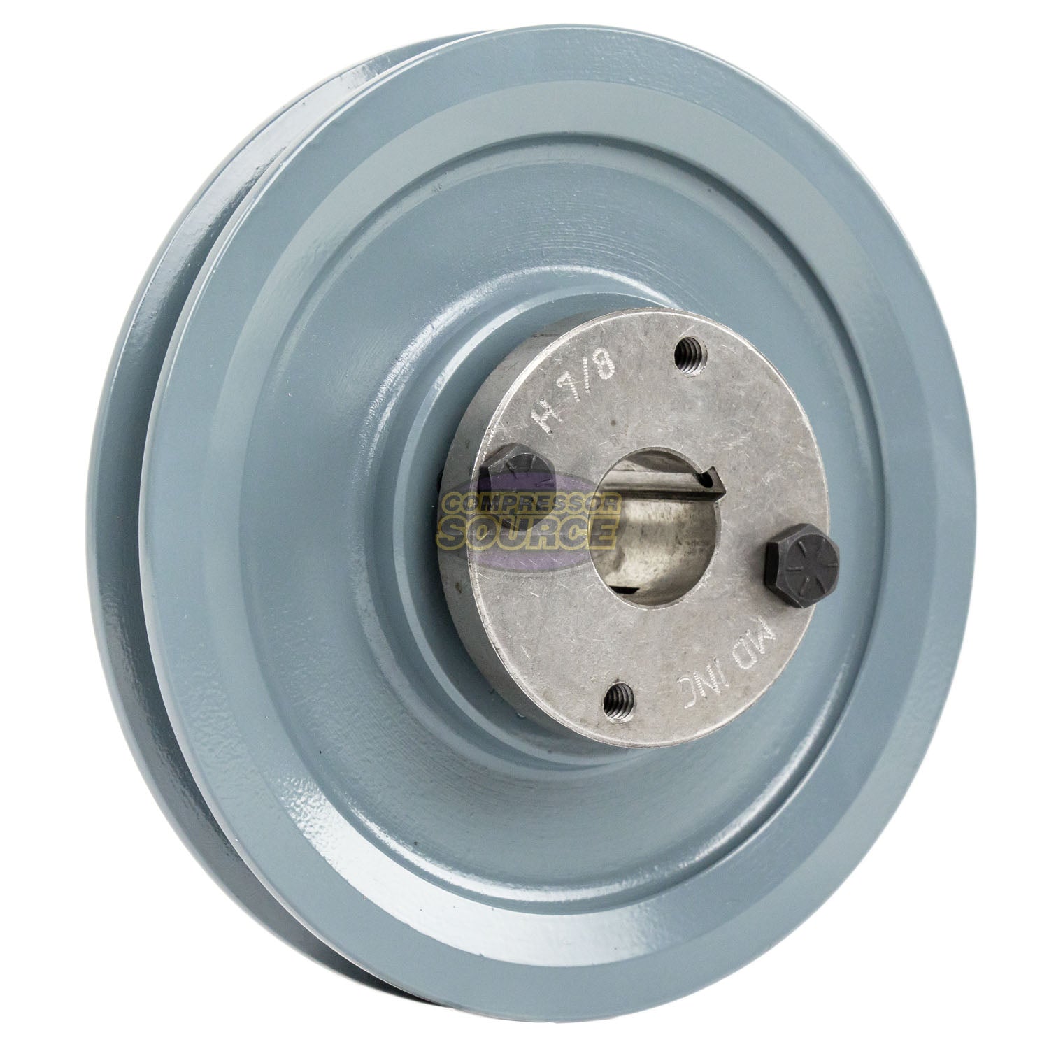 4.75" Single Groove Pulley fits B Section V-Belt 5L with 7/8" Sheave Bushing BK50H