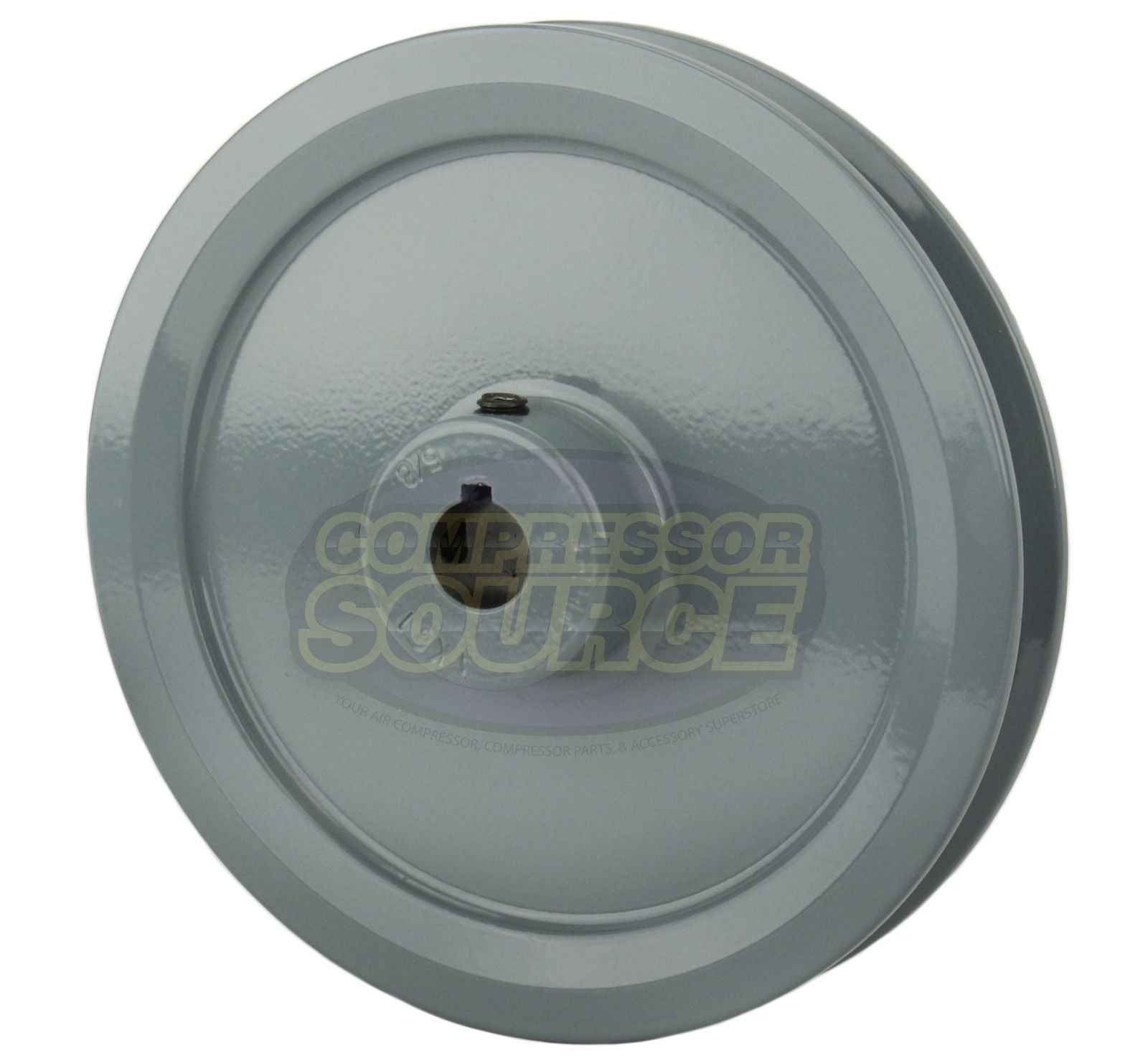 6" Single Groove A Section 4L Sheave with 5/8" (0.625") Keyed Bore - AK61-5/8