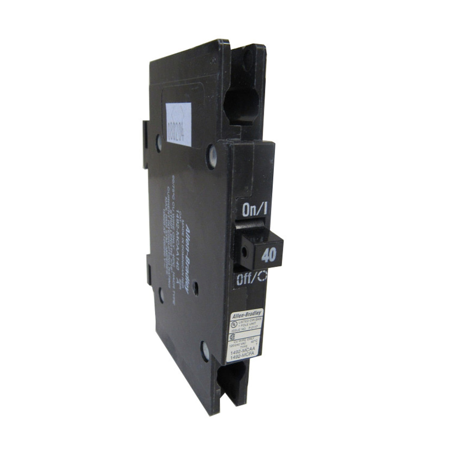 Allen-Bradley 1492-MCAA110 Circuit Breaker, 1 Pole, 10 Amp