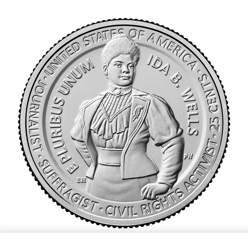 American Women Quarters 2025 Ida B. Wells Denver (D) Mint Uncirculated Limited Supply “Includes Plastic Coin Holder