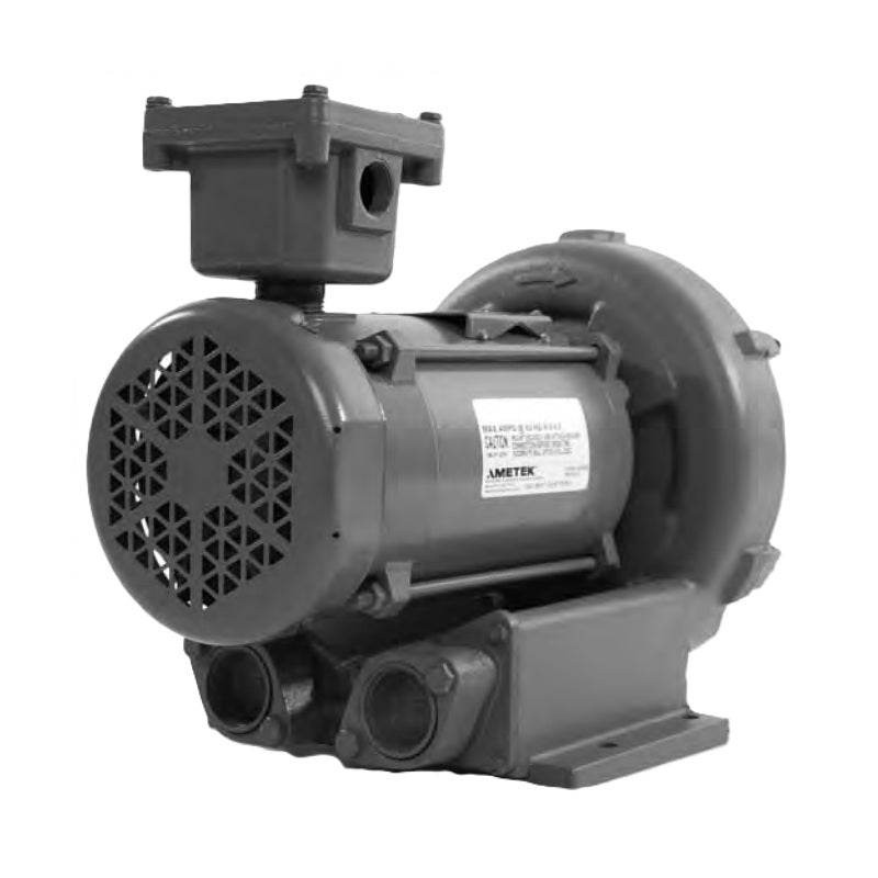 AMETEK Rotron 0.5 HP Explosion Proof Regenerative Blower - EN303