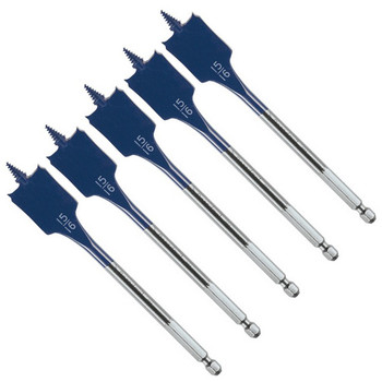 Bosch 5 Pack of 15/16 In. x 6 In. Daredevil Spade Bits - DSB1012B-5PK