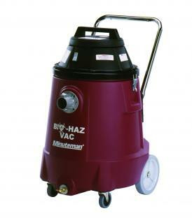 Bio-Haz Vacuum - 15 Gallon - Dry Only, 115V, 50/60 Hz, Polyethylene - Critial Filter Vacuum C82917-00
