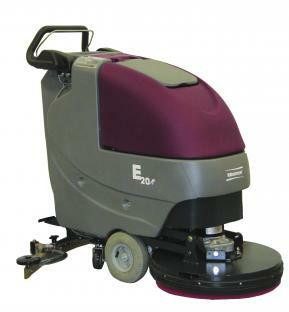 E20 Disc Brush Driven Automatic Scrubber - Quick Pack - Trojan Batteries - 20" Brush Drive Model E20BDQP