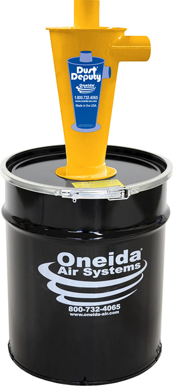 Heavy-Duty Dust Deputy Deluxe 2" Cyclone 10 Gal. Kit