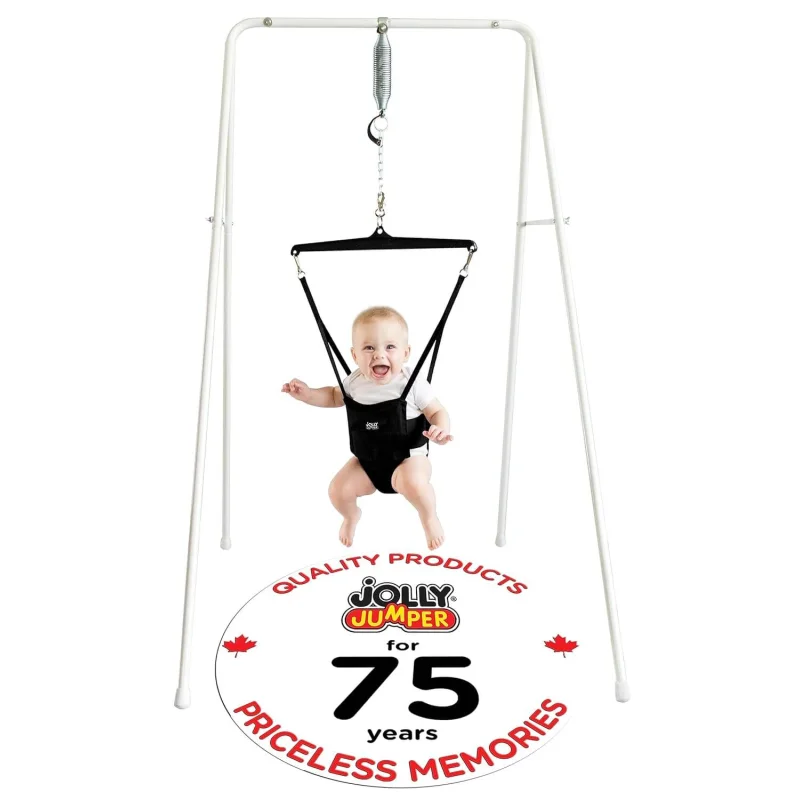 Baby Jolly Jumper Classic Carbon Black Saddle
