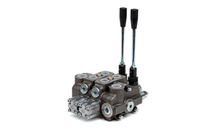 BSV-3 Sectional Control Valve Assembly, 2 Spool, 13 GPM, 4-way, 3-position
