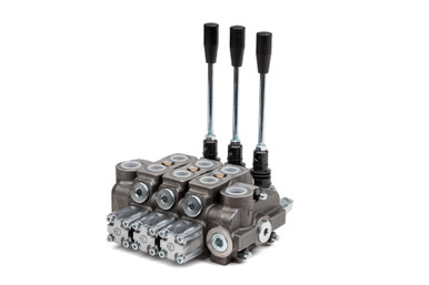 BSV-3 Sectional Control Valve Assembly, 3 Spool, 13 GPM, 4-way, 3-position