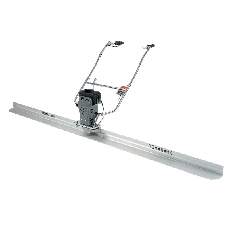 Battery Powered Vibrating Concrete Power Screed 36V/5Ah Float Finishing Tool (Choose 4ft, 6ft, 8ft, 10ft, 12ft, 14ft)
