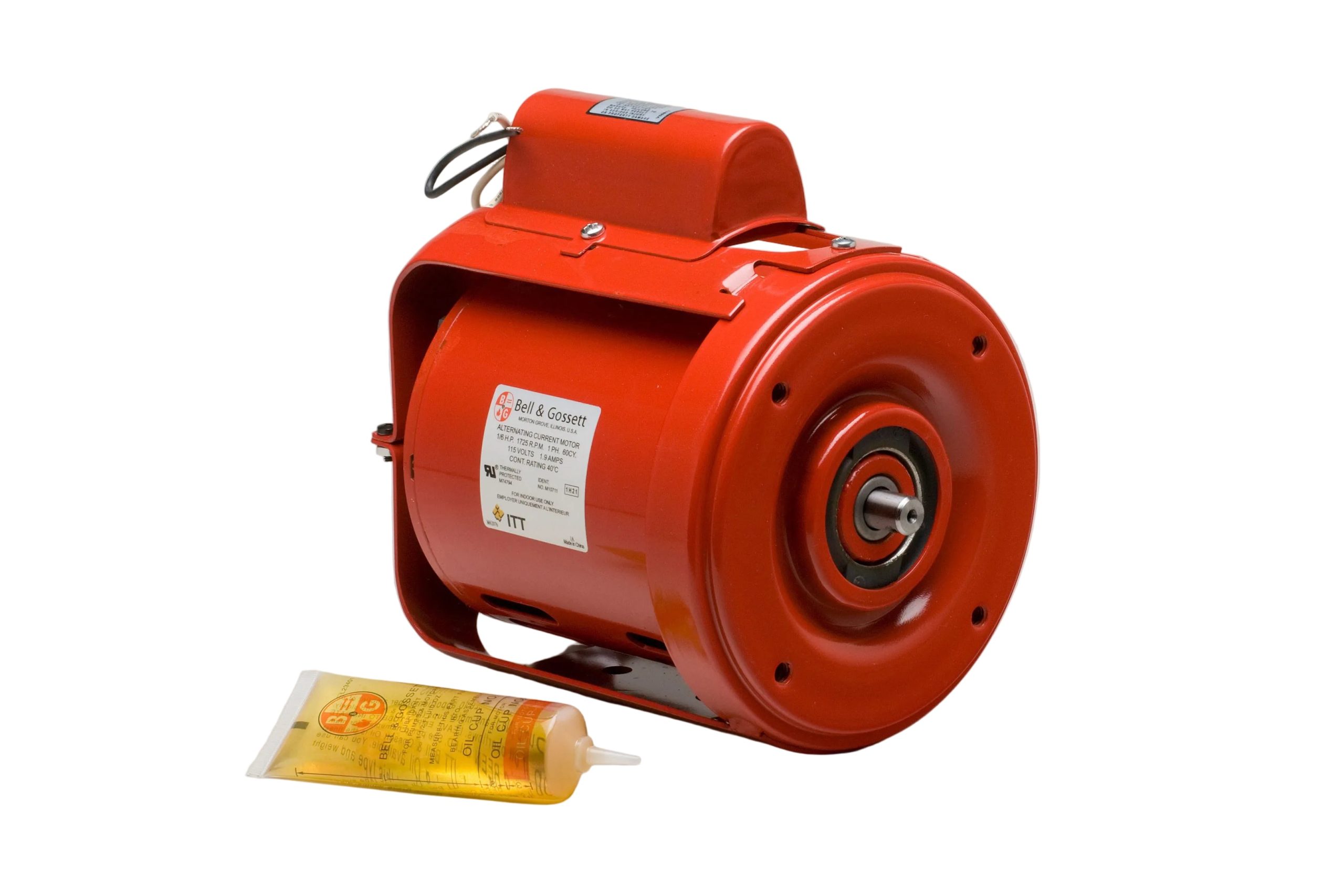 Bell & Gossett 1/6HP, 115v, 1725RPM, 1PH Motor 111031