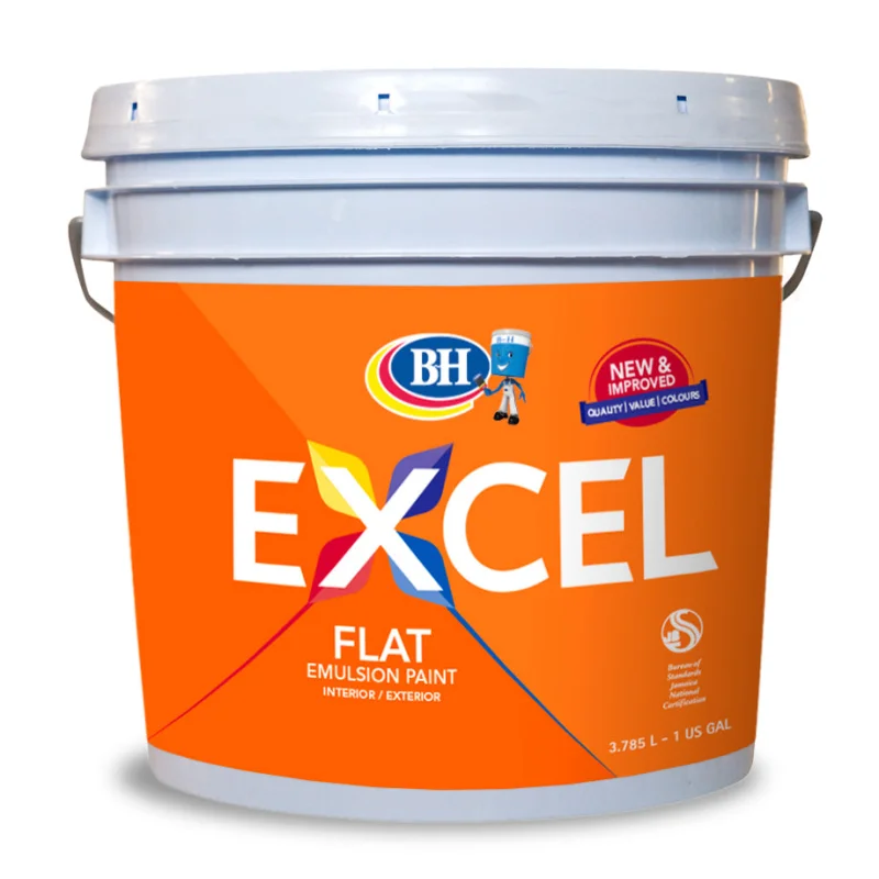BH Excel FLAT White Gallon