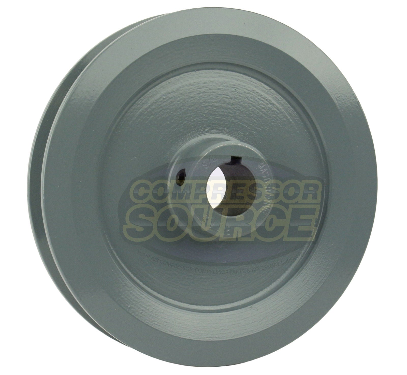 6" Single Groove B Section 5L Sheave with 7/8" (0.875") Keyed Bore - BK62