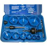 9 piece Locksmith's Hole Saw Kit | Blu-Mol Bi-Metal