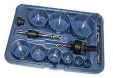 13 piece Journeyman's Hole Saw Kit | Blu-Mol Bi-Metal