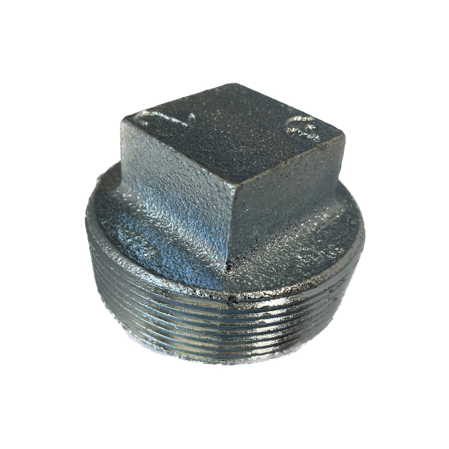 BMI 2 Inch NPT Galvanized Plug, 150#, UL/FM