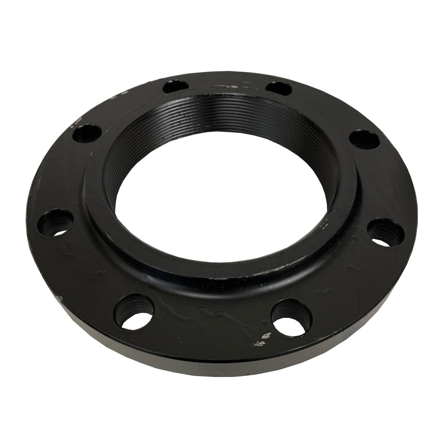 Carbon Steel Flange, 6 Inch NPT Thread Pipe Size, Raised Face, ANSI Class 150