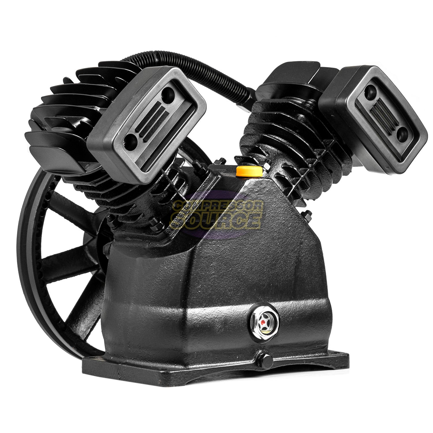 3 HP 1 Stage 2-Cylinder 12.7 CFM Air Compressor Pump BV65