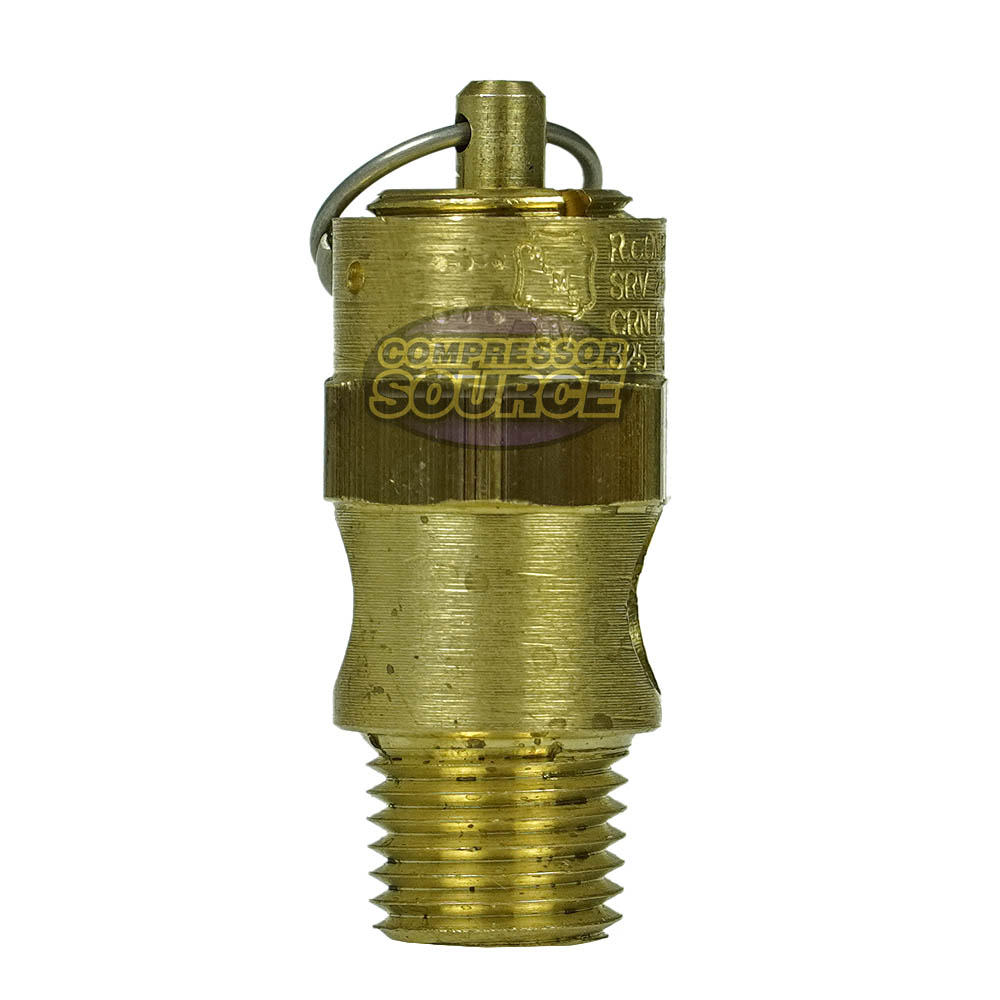 1/4" NPT 325 PSI Air Compressor Brass Safety Relief Pressure Valve Tank Pop Off