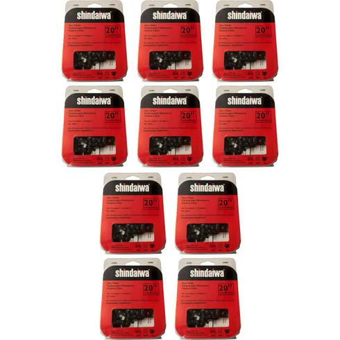 S72LPX70CQ Shindaiwa PowerCut Chain - 20" and 70 DL - 10 Pack