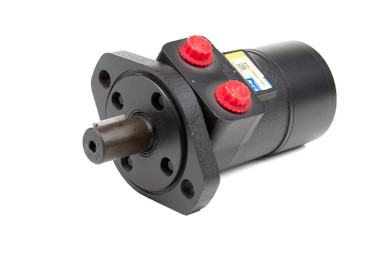 H Series Hydraulic Motor with 2-Bolt Flange, 5.9 CID, SAE 10 Ports, 1 Keyed Shaft, 1800 PSI