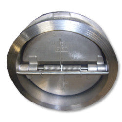 3 Inch 316 Stainless Steel Dual Plate Wafer Style Check Valve, Buna Seat