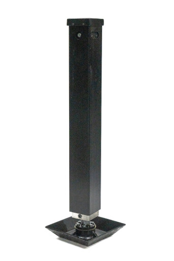 Chief 13K Hydraulic Trailer Jack: 3000 PSI, 25.5" Stroke, 35.76" Retract, Articulating Foot