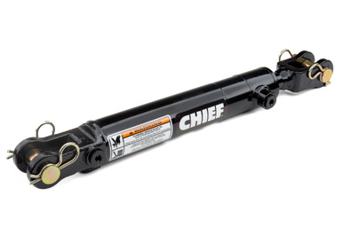 AT Tie-rod Alternative Hydraulic Cylinder: 3.5 Bore x 24 Stroke, 1.5 Rod