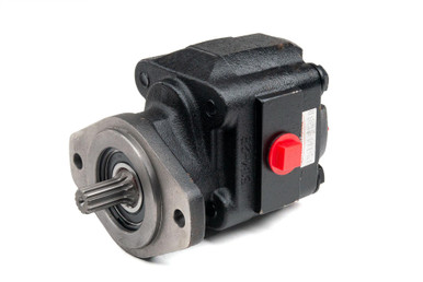 P51 Bi-Rotational Hydraulic Gear Pump, 2-Bolt B Mount, 2.55 CID, 23.8 GPM, 7/8" 13 TOOTH SPLINE
