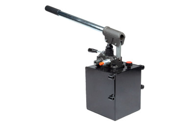 Double-Acting Hydraulic Hand Pump 1.8 Gal. 3/8 NPT 45 CM3 Flow