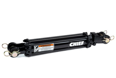 TC3 Tie-rod Hydraulic Cylinder: 2 Bore x 16 ASAE Stroke, 1.125 Rod