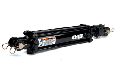 TCR Rephasing Hydraulic Cylinder: 3.25 Bore x 8 Stroke, 1.25 Rod