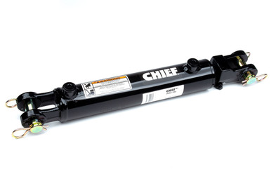WC Welded Hydraulic Cylinder: 2.5 Bore x 16 Stroke, 1.25 Rod
