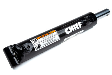 WP Welded Pineye Hydraulic Cylinder: 2.5 Bore x 30 Stroke, 1.375 Rod