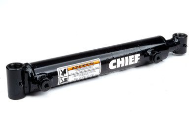 WT Welded Cross Tube Hydraulic Cylinder: 3 Bore x 42 Stroke, 1.75 Rod