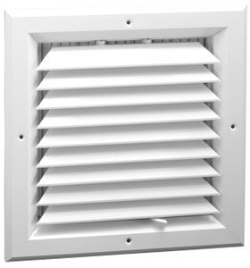 Grille Tech - 10"x 10" Ceiling Grille 1-Way w/ OB Damper