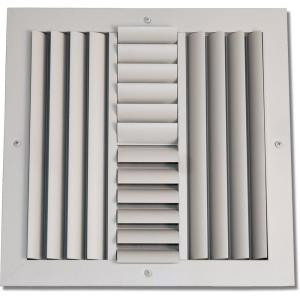 Grille Tech - 12"x 12" Ceiling Grille 4-Way