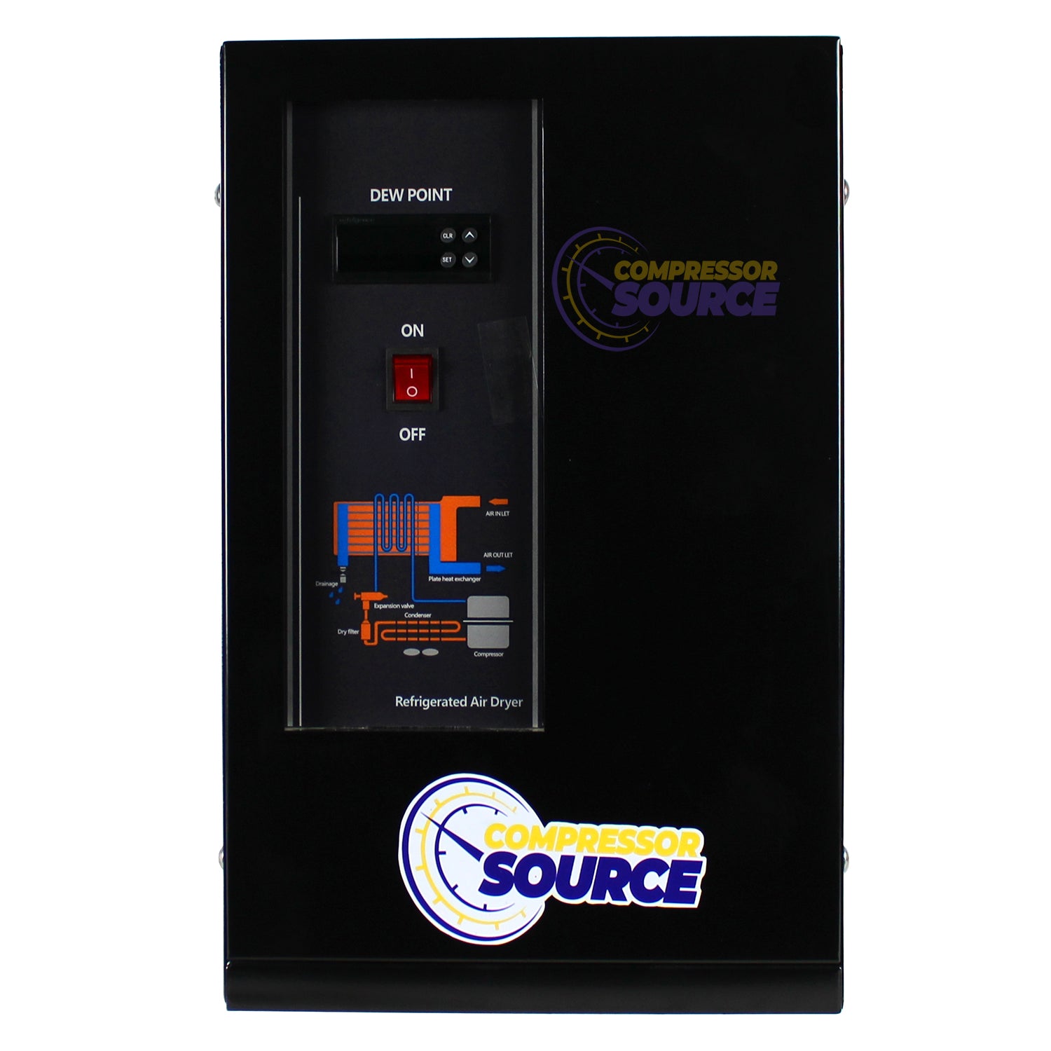 21 CFM Refrigerated Air Dryer For 5 HP Air Compressors 110V