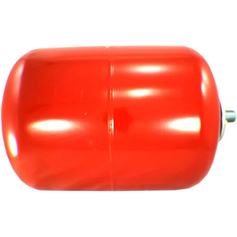 Duda Energy ExpTank-024V-S 24 L/6.3 gallon Red Expansion Tank for Solar Water Heater Systems Thermal Pressure Protection Red