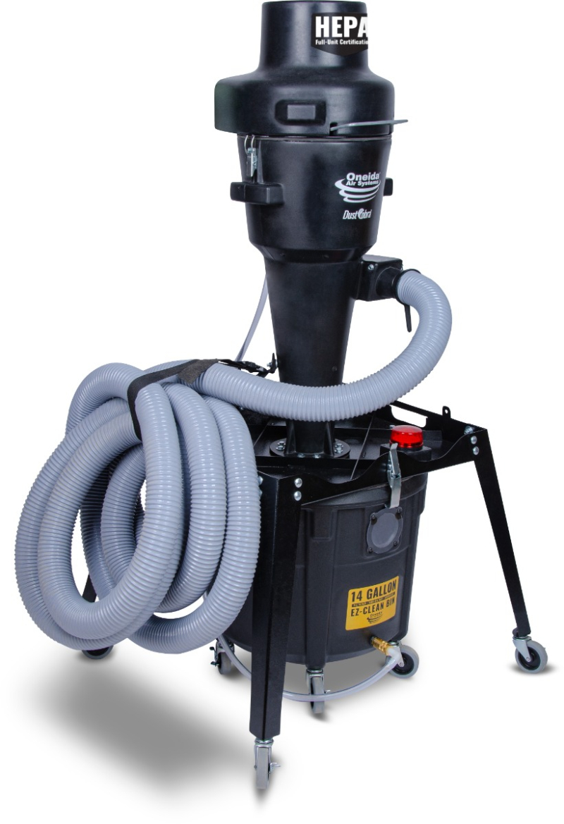 Dust Cobra High-Pressure 14 Gal. Freestanding HEPA Cyclone Dust Collector