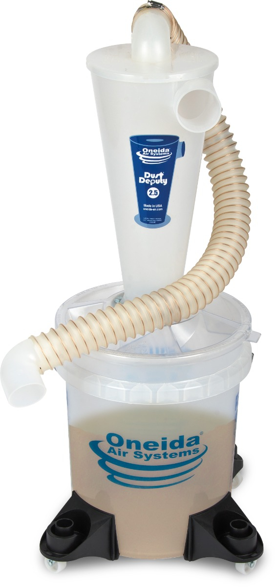 Dust Deputy 2.5 Deluxe All-Clear Cyclone Separator Kit