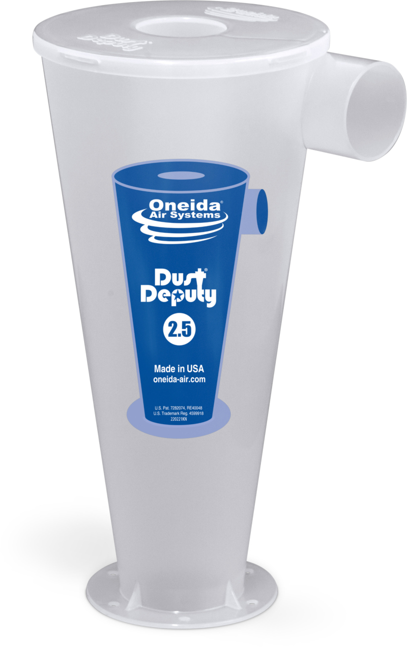 Dust Deputy 2.5 DIY Cyclone Separator