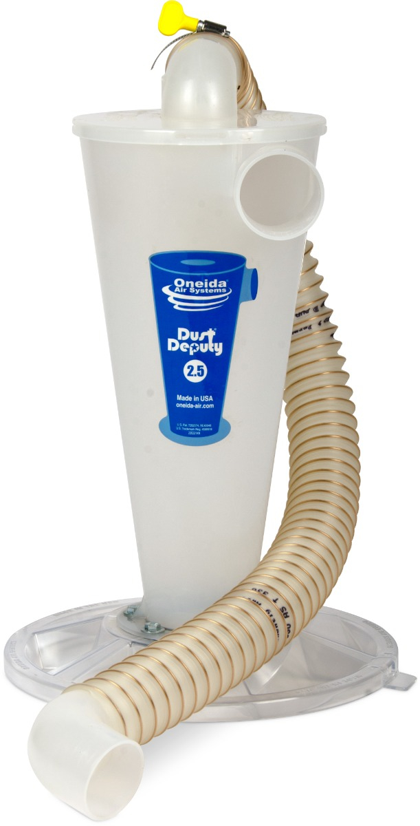 Dust Deputy 2.5 Plus All-Clear Cyclone Separator Kit