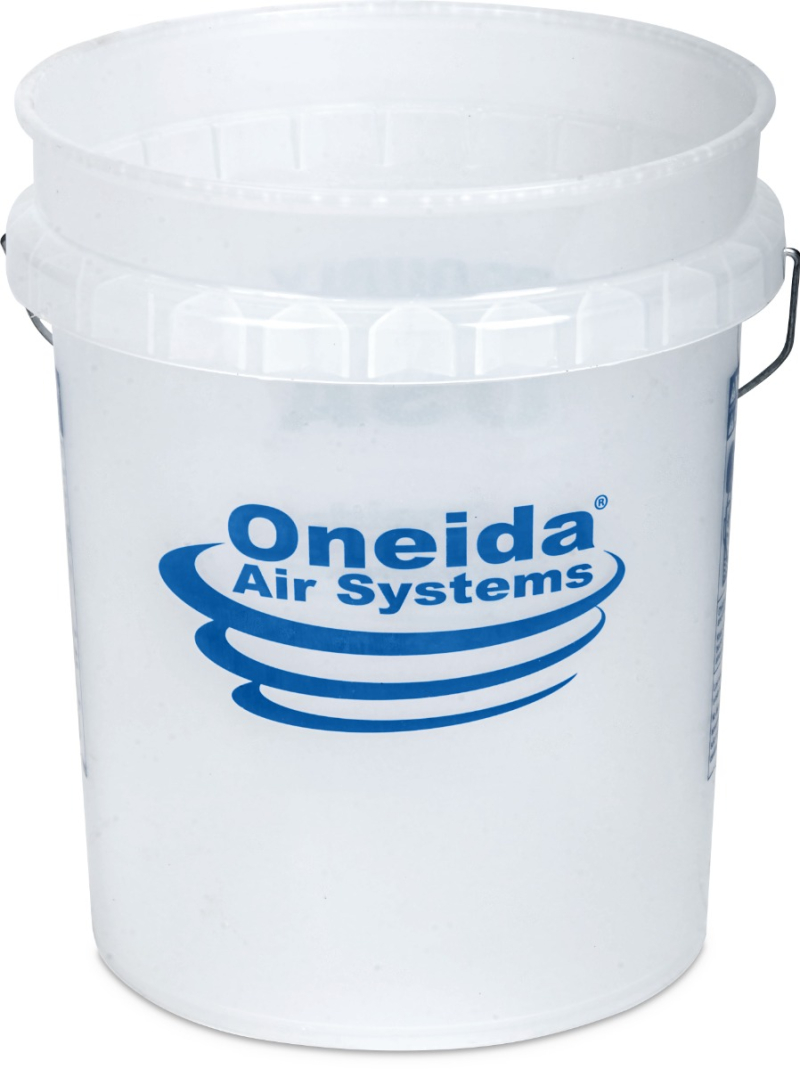 Collapse-Proof All-Clear 5 Gallon Dust Deputy Bucket
