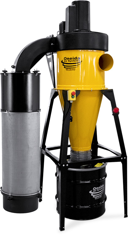 3hp Dust Gorilla Pro SMART Boost HEPA-GFM Cyclone Dust Collector