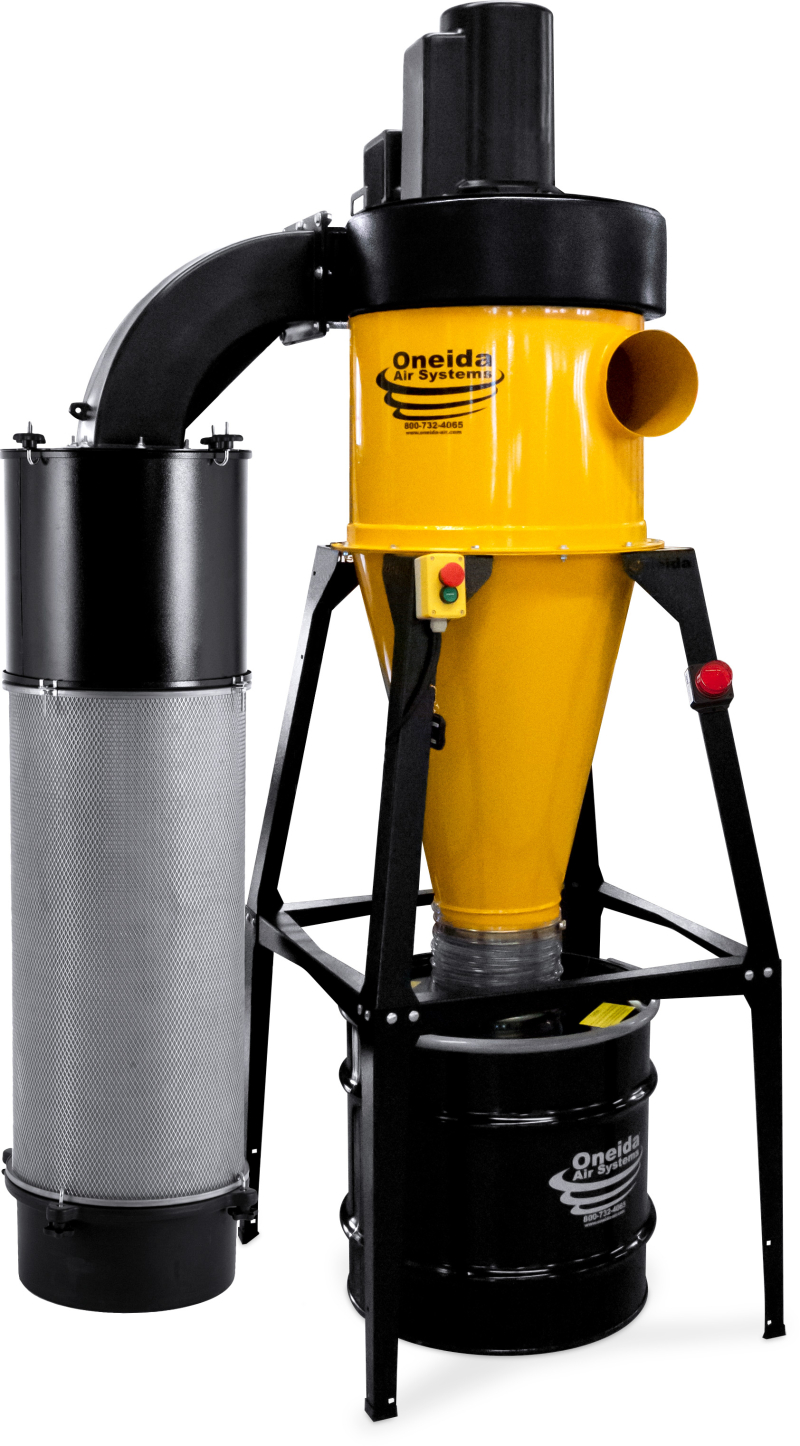 5hp Dust Gorilla Pro SMART Boost HEPA-GFM Cyclone Dust Collector