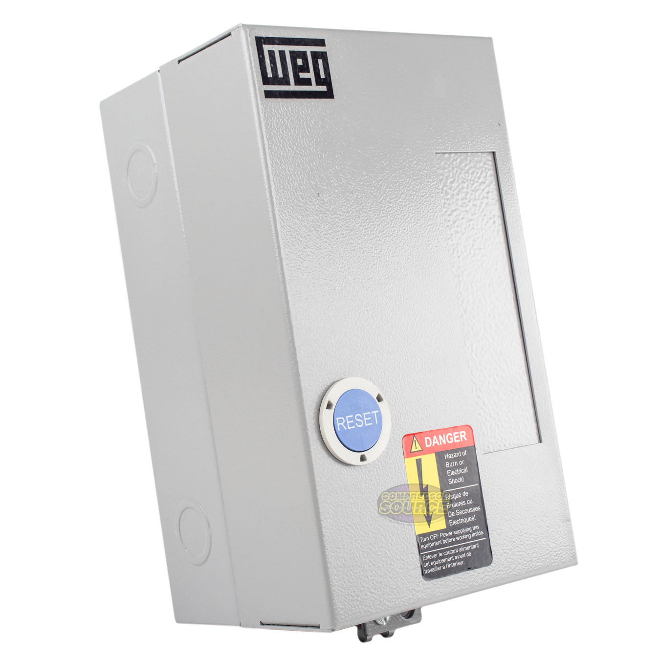 WEG 1 HP 3 Phase Magnetic Starter NEMA 1 460-480V 1.8 - 2.8 Amp ESW-B9D39E-R25