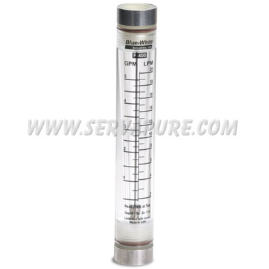 Blue-White F-40050LN-6, 0.050-0.500 GPM, 3/8'' FNPT, F-400N Series