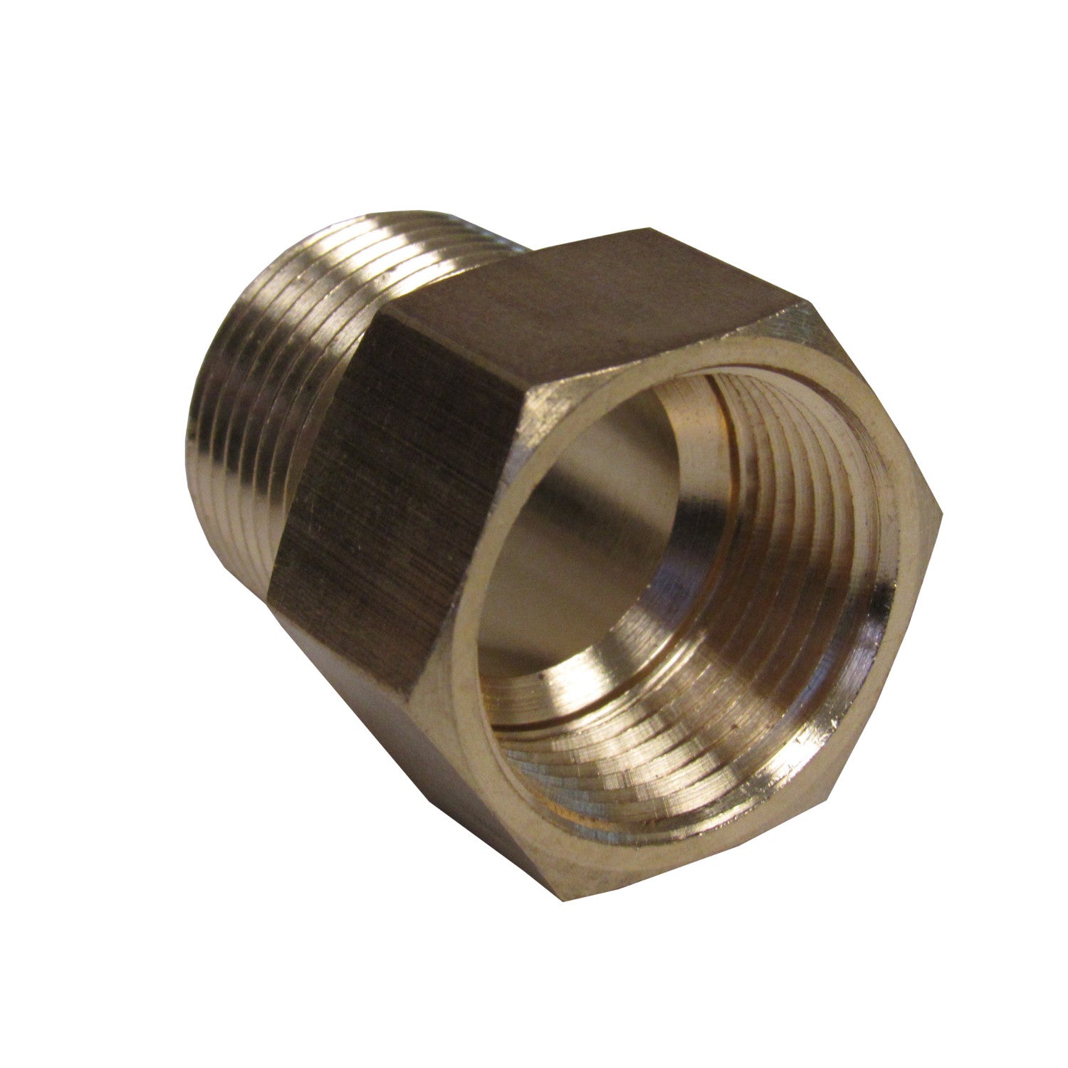 Brass Adapter - 1/4 Inch NPT Female X 1/4 Inch BSPP Male