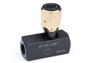 Flow Control Valve, Carbon Steel, 5000 PSI, 3/8 NPT Port