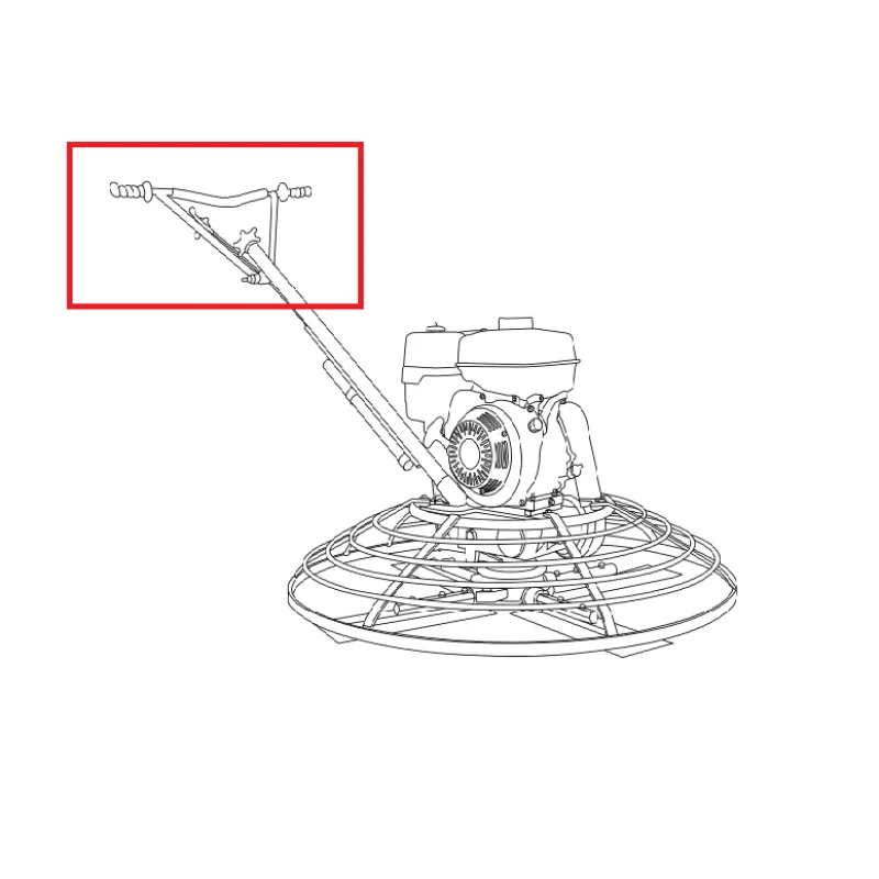 Handle Bars Spare Part for TPT36H 36″ Power Trowel Honda